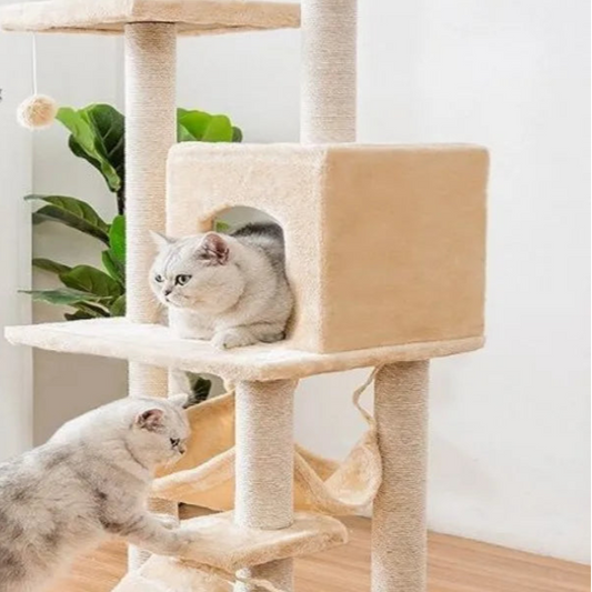 The Busy Kitty Cat Tree Tower