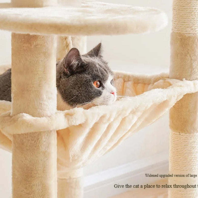 The Busy Kitty Cat Tree Tower