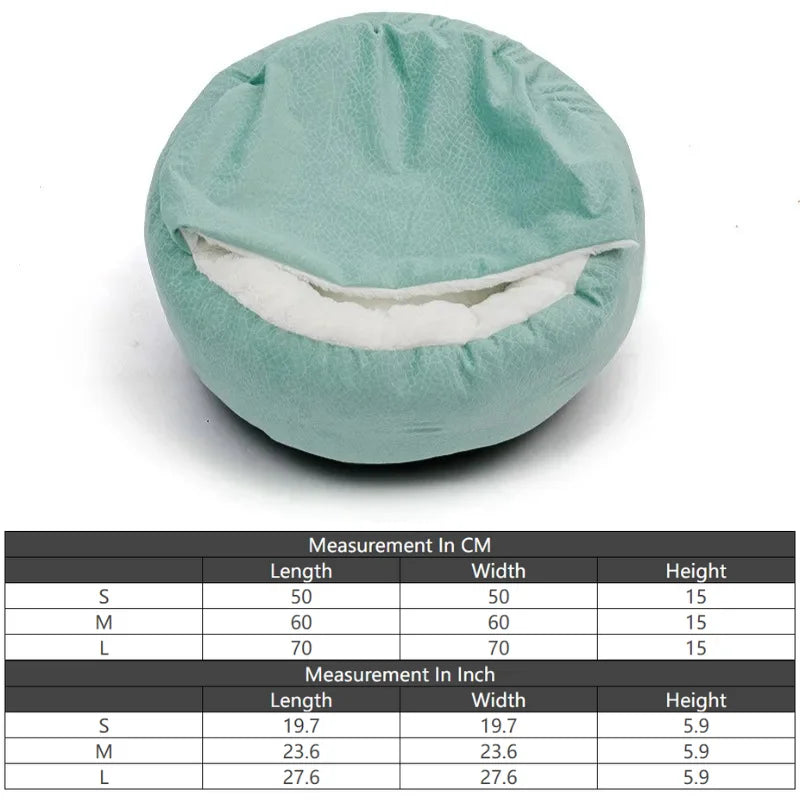 The Cozy Critter Hooded Orthopaedic Dog/Cat Bed
