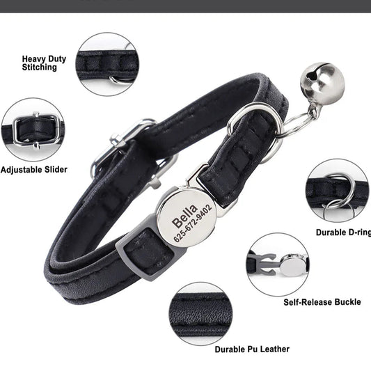 Bella Cat Collar - Free Engraving