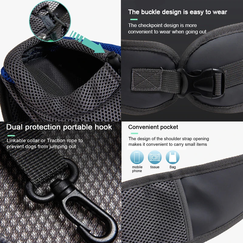 The Snuggle Pup & Kitty Sling Carrier for Dogs & Cats