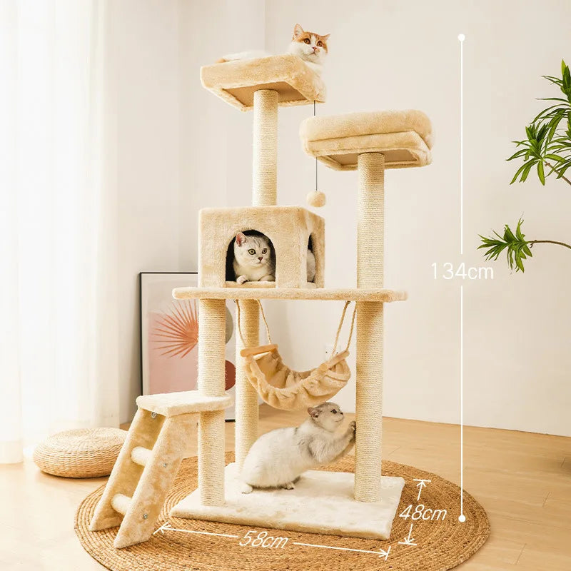 The Busy Kitty Cat Tree Tower