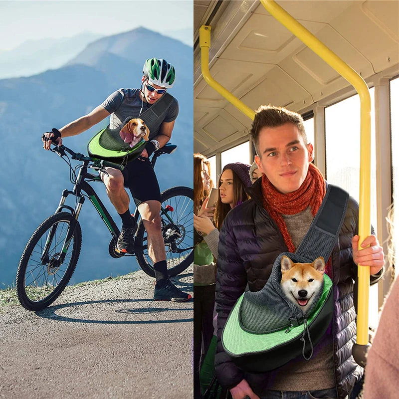 The Snuggle Pup & Kitty Sling Carrier for Dogs & Cats