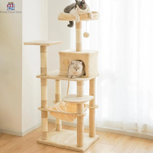 The Busy Kitty Cat Tree Tower